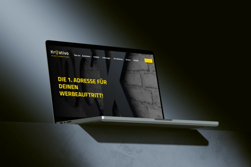 Werbetechnik Website Mödling Kreativo